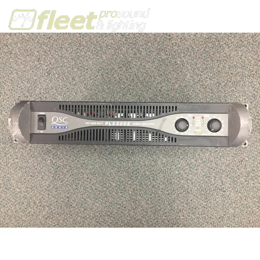 Qsc Plx Series 3002,  3000 Watt Amplifier-USED