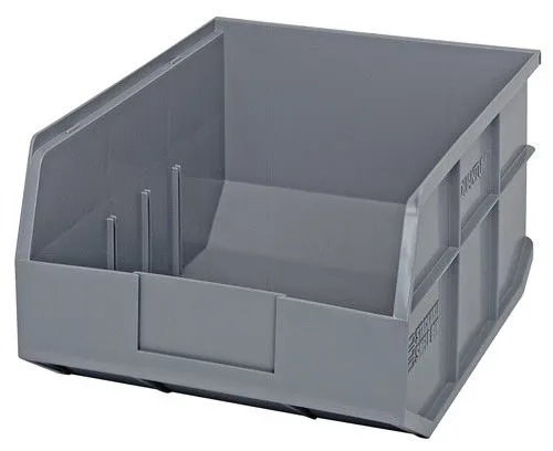 Quantum SSB445 Stackable Shelf Bins, 11" x 14" x 7"