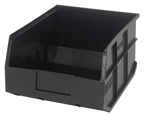 Quantum SSB445 Stackable Shelf Bins, 11" x 14" x 7"