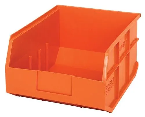 Quantum SSB445 Stackable Shelf Bins, 11" x 14" x 7"