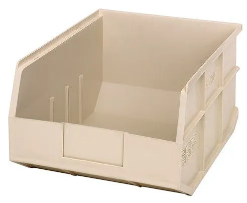 Quantum SSB445 Stackable Shelf Bins, 11" x 14" x 7"