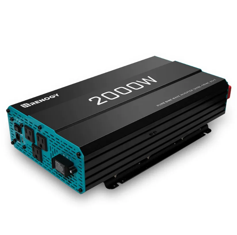 RENOGY 2000W 12V Pure Sine Wave Inverter | RNG-INVT-2000-12V-P2