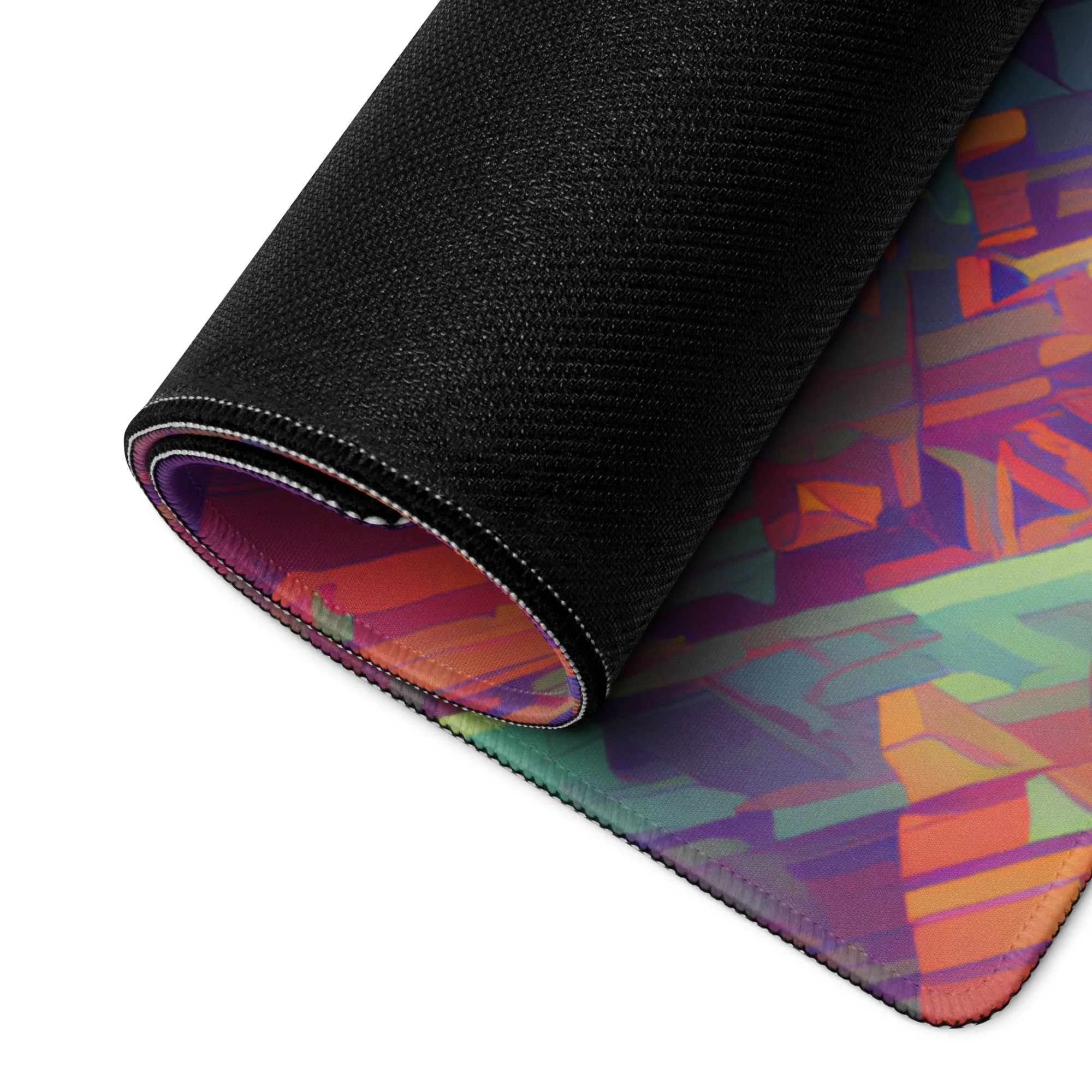 Retro Cubist : Gaming mouse pad