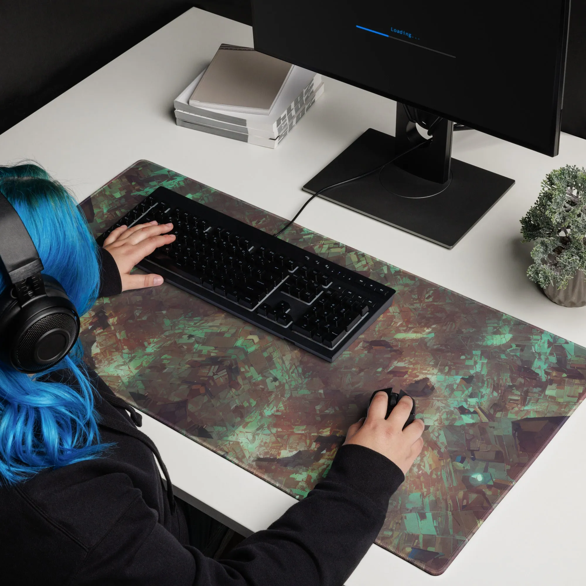 Retro Wasteland : Gaming mouse pad