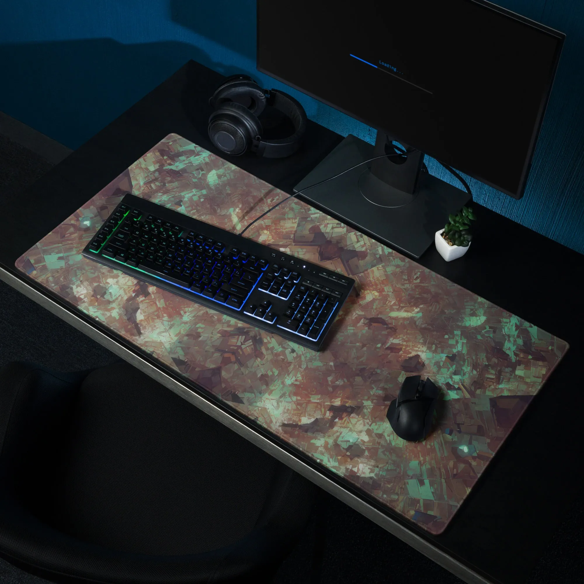 Retro Wasteland : Gaming mouse pad