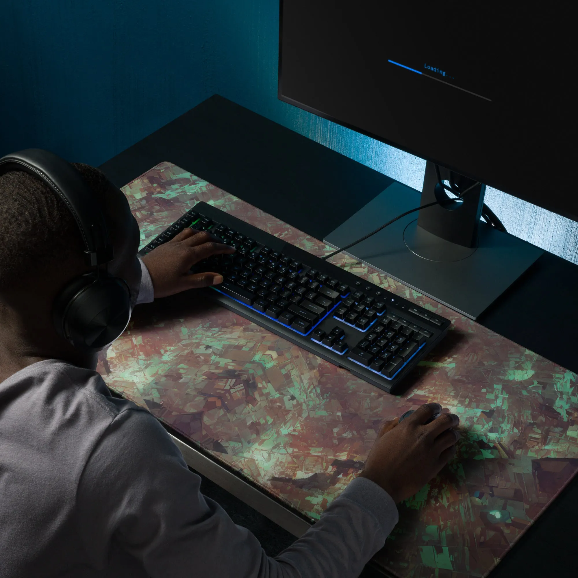 Retro Wasteland : Gaming mouse pad