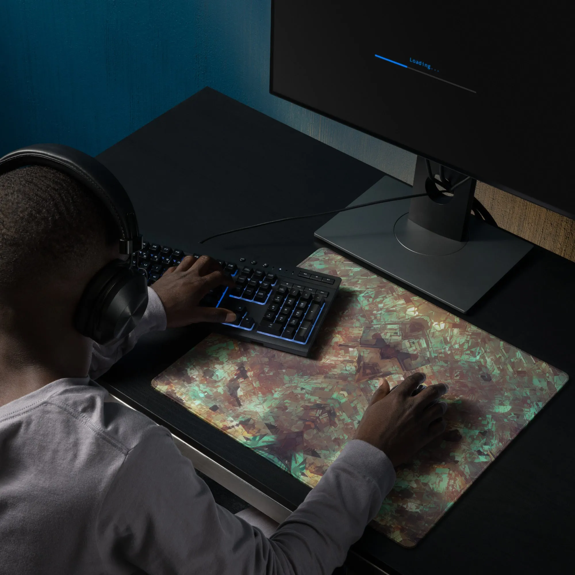 Retro Wasteland : Gaming mouse pad
