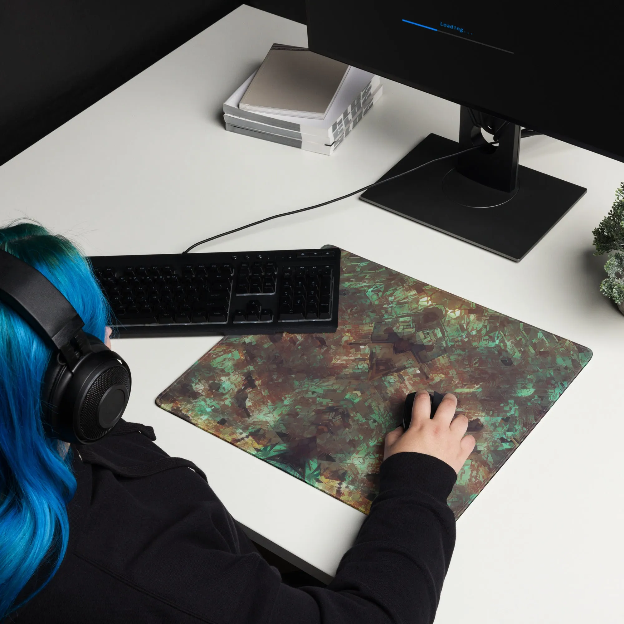 Retro Wasteland : Gaming mouse pad