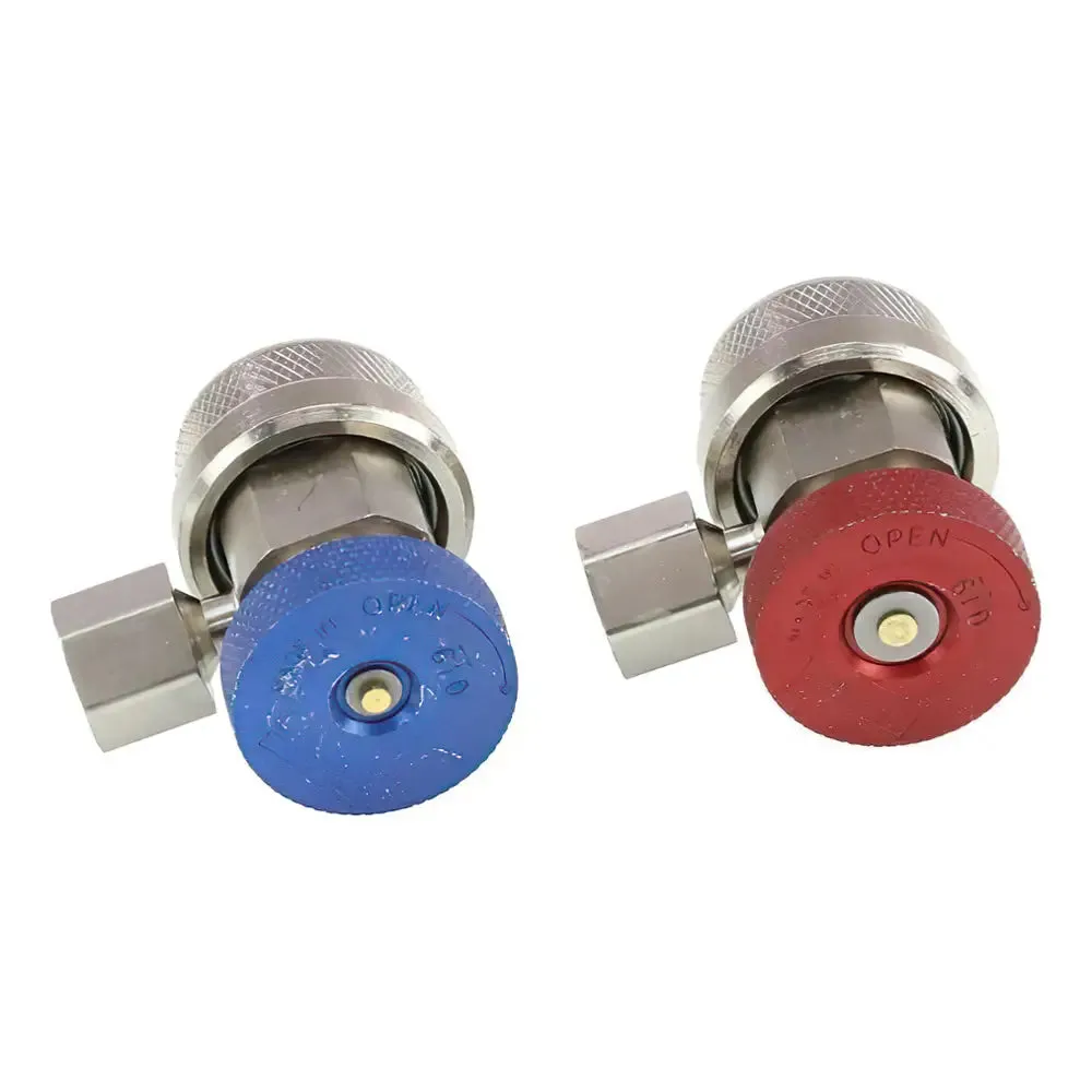 Robinair 18192 R-134A Manual Replacement Coupler Set, Red/Blue (2/Set)