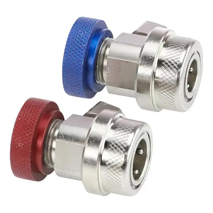 Robinair 18192 R-134A Manual Replacement Coupler Set, Red/Blue (2/Set)