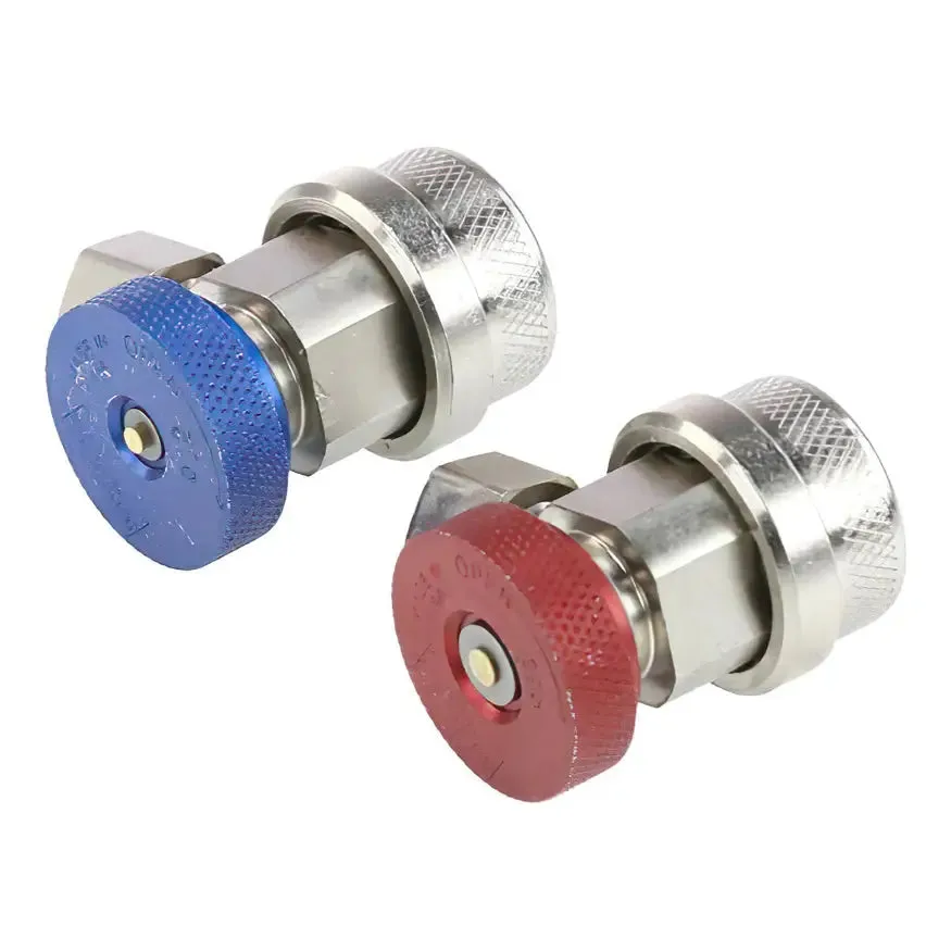 Robinair 18192 R-134A Manual Replacement Coupler Set, Red/Blue (2/Set)