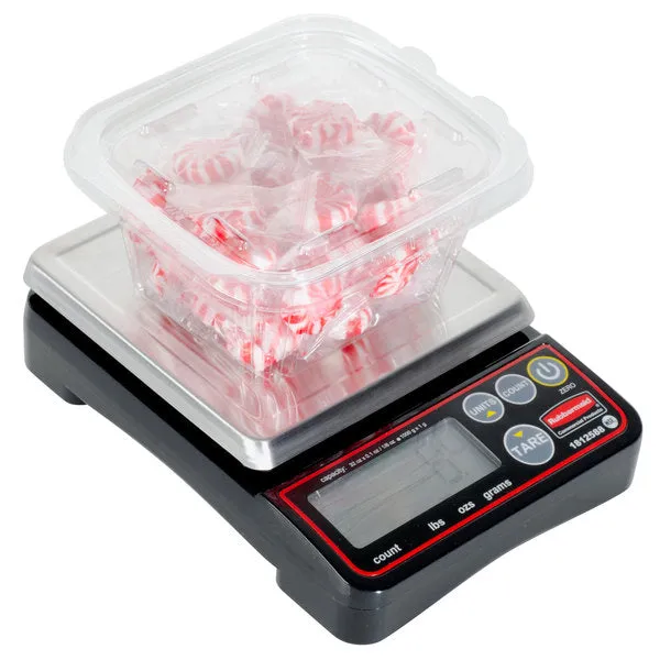 RUBBERMAID COMPACT DIGITAL PORTION CONTROL SCALE - 2 LB