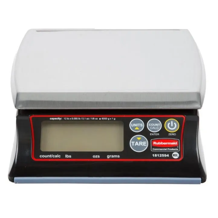 RUBBERMAID DIGITAL PORTION CONTROL SCALE - 12 LB