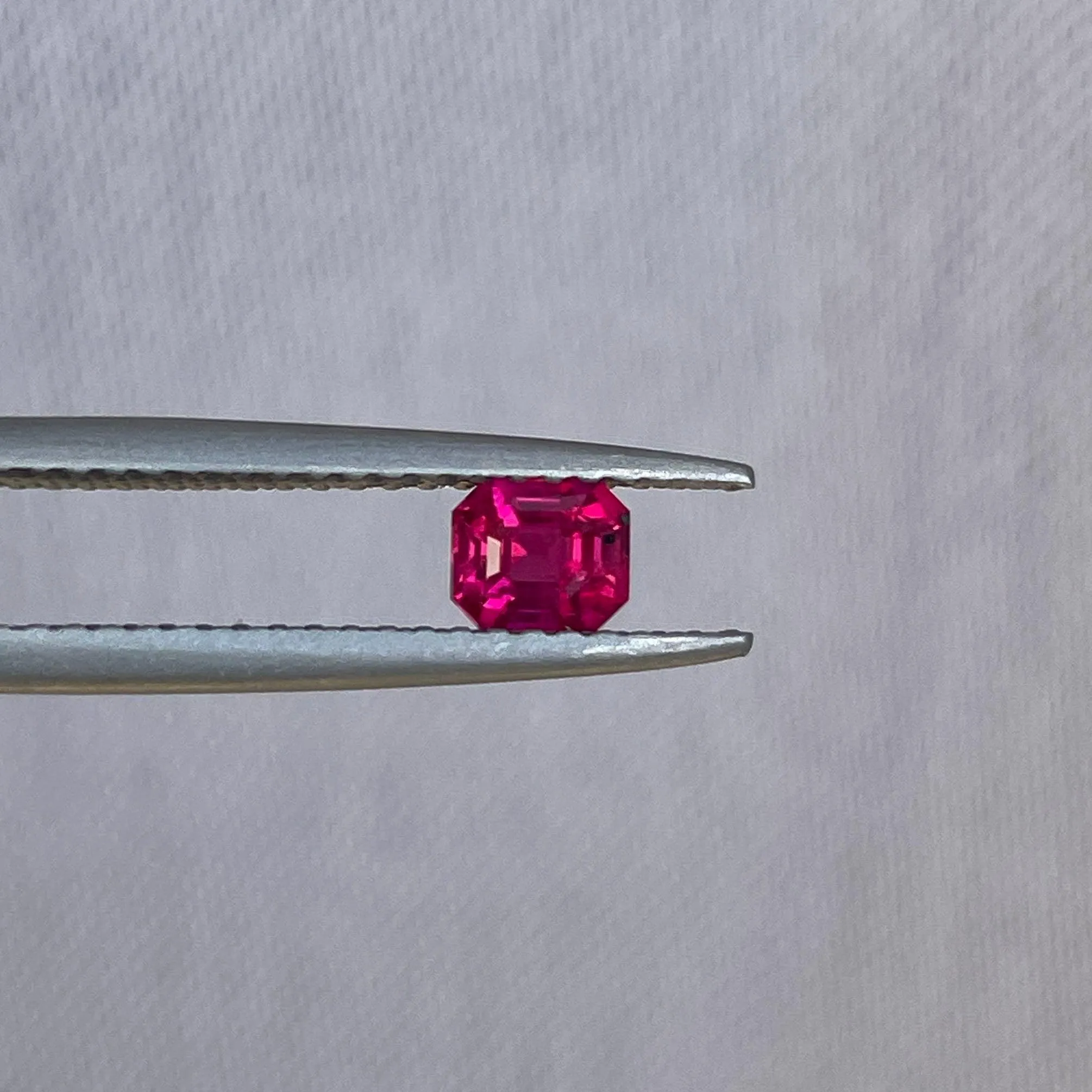 ruby stone ring in silver 0.44 Ct. Natural ruby gem stone for ring for ruby stone ring