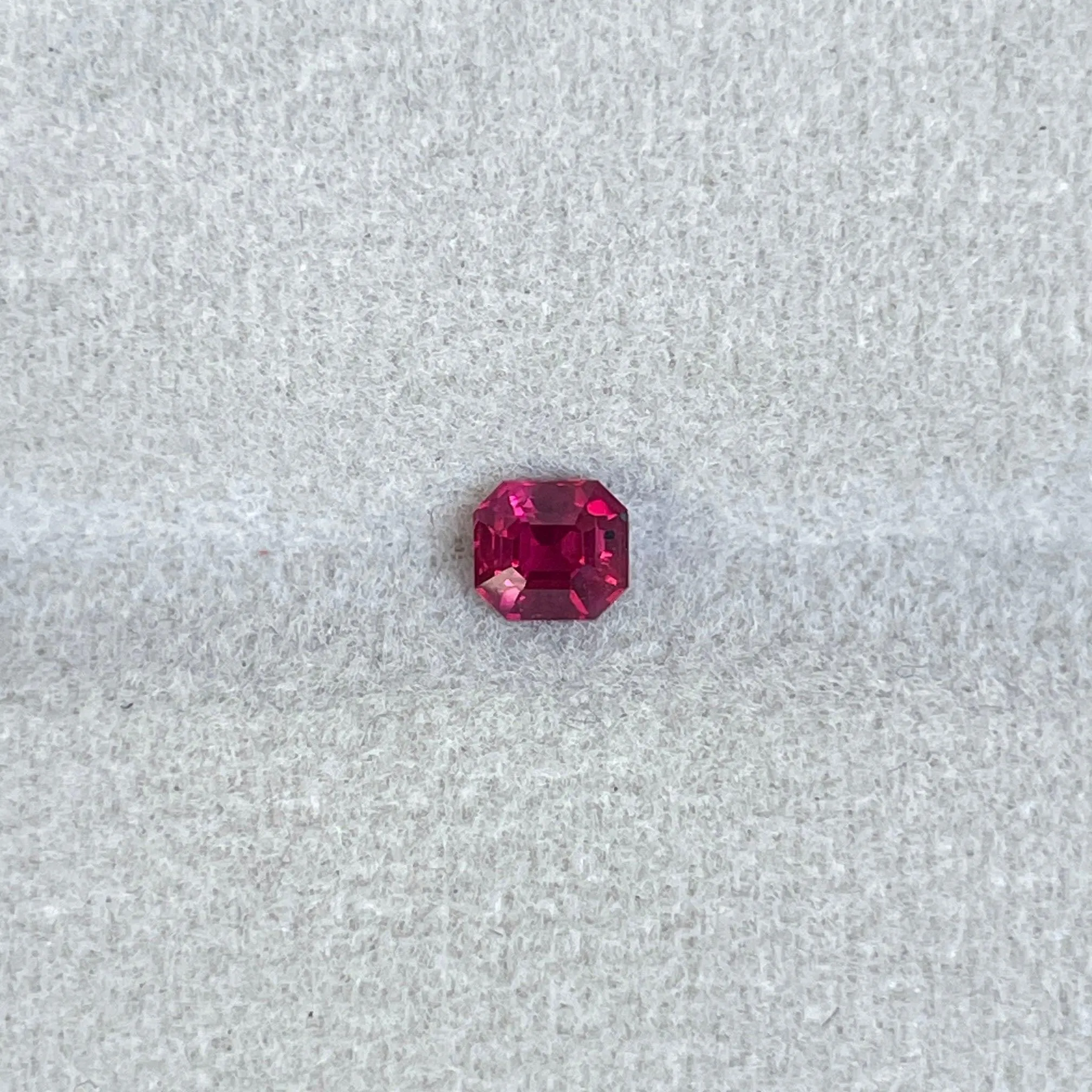 ruby stone ring in silver 0.44 Ct. Natural ruby gem stone for ring for ruby stone ring