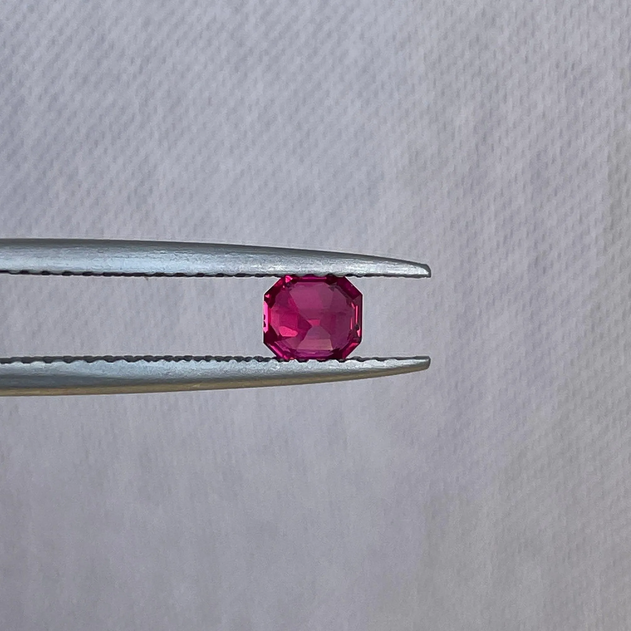 ruby stone ring in silver 0.44 Ct. Natural ruby gem stone for ring for ruby stone ring