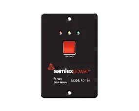 Samlex PST Series RC-15-A Remote For 600W And 1000W Inverters