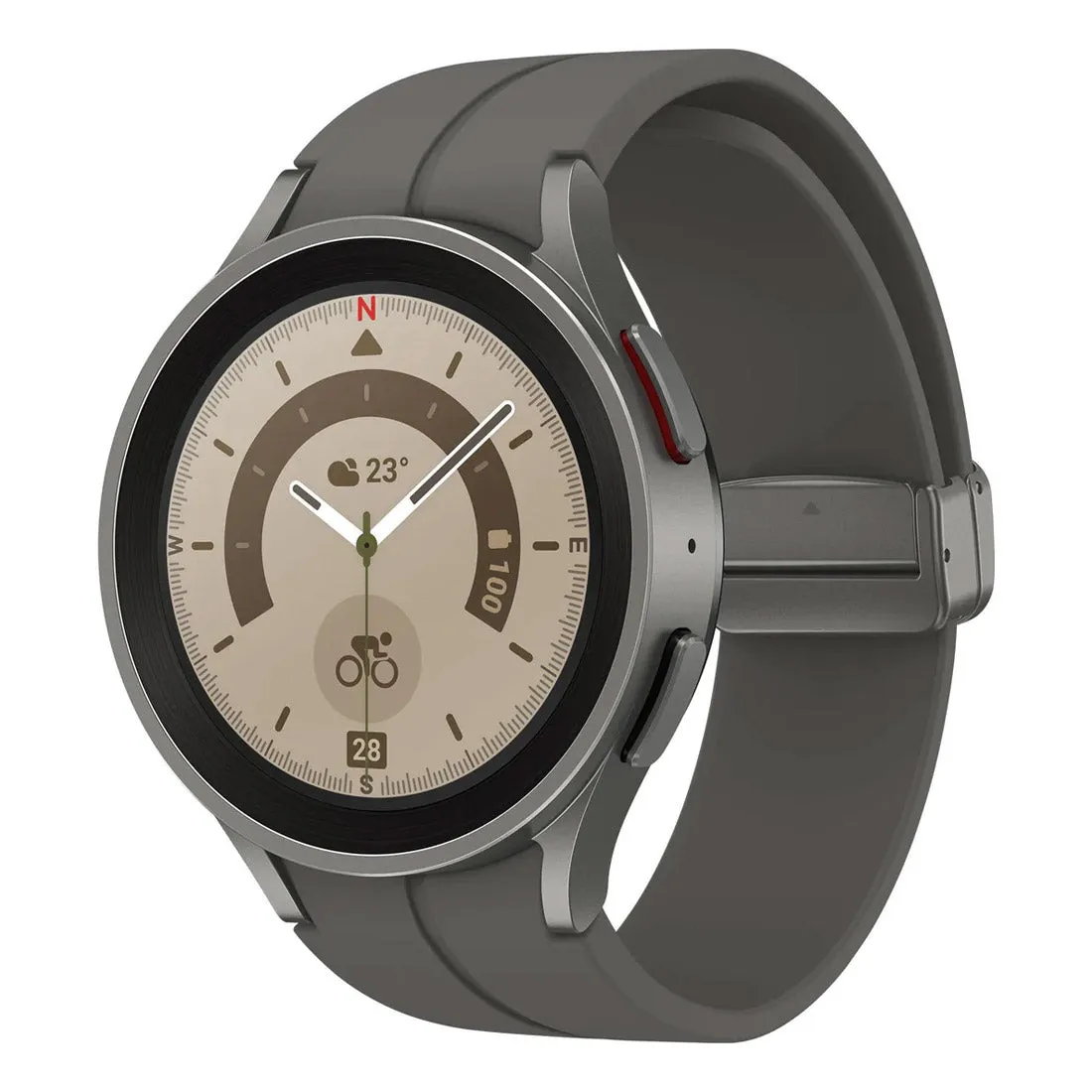 Samsung Galaxy SM-R925F Watch 5 Pro 45MM 16GB- Grey - Pristine Refurbished - AU Version