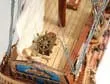 San Felipe Spanish Armada Galleon Tall Ship Small Wood Model Sailboat Assembled