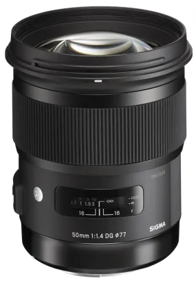 Sigma 50mm f/1.4 ART Series Lens for Sony A-Mount