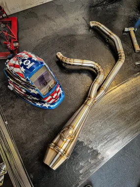 SP Concepts Works Edition Big Bore Exhaust M8 Softail 2018-Present (stainless)