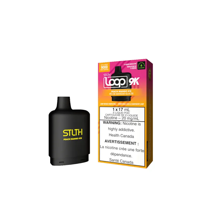 STLTH Loop 9K Pod - Peach Mango Ice