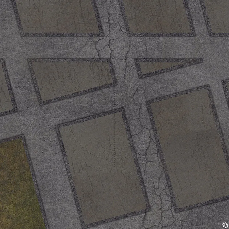 Streets of Conflict 8mm scale Tabletop Wargaming Play Mat