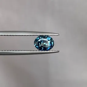 Teal sapphire stone, 1.05 crt swiss alps Natural teal sapphire. Beautiful loose Gemstone for Ring Making