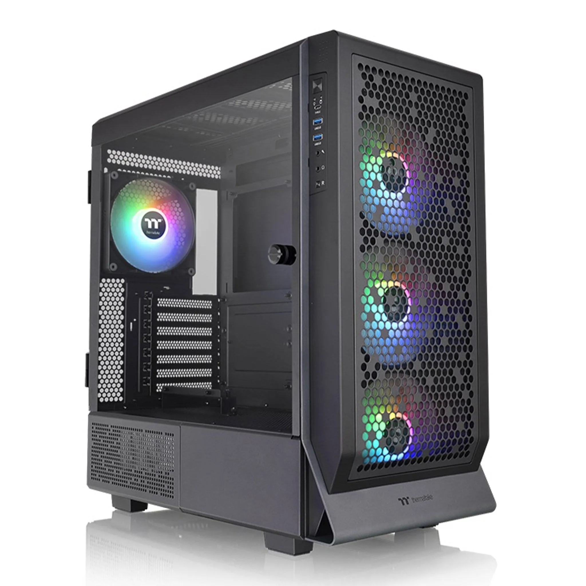 Thermaltake CA-1X5-00M1WN-00 Ceres 500 TG ARGB Mid Tower Chassis