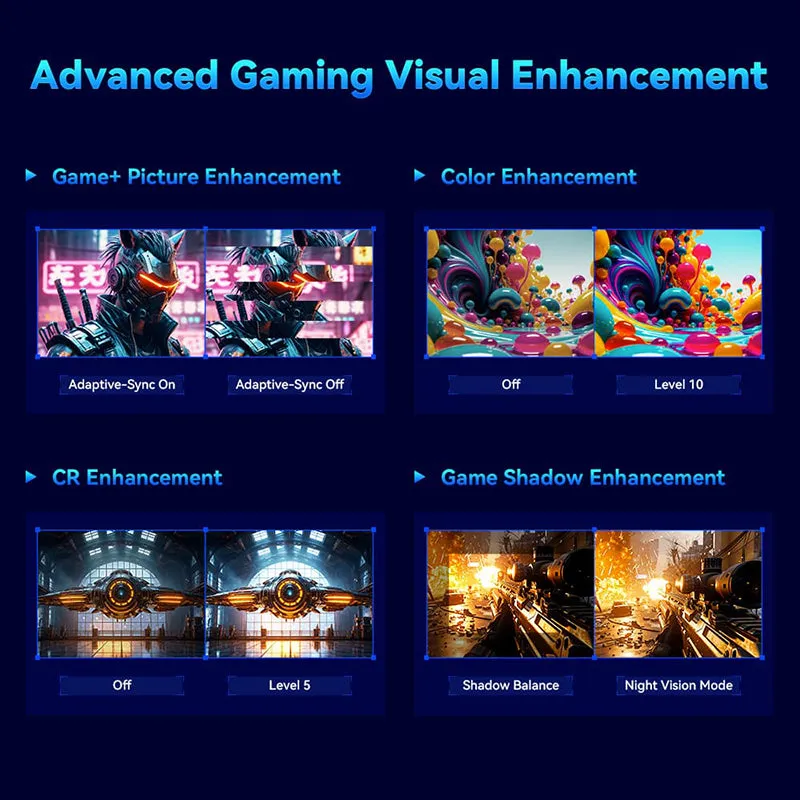 TITAN ARMY P2510S Fast IPS QHD 240Hz Gaming monitors