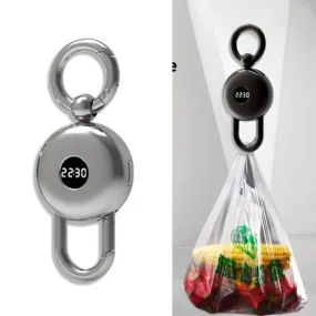 Travel-Friendly Pocket Size Digital Display Scale Keychain