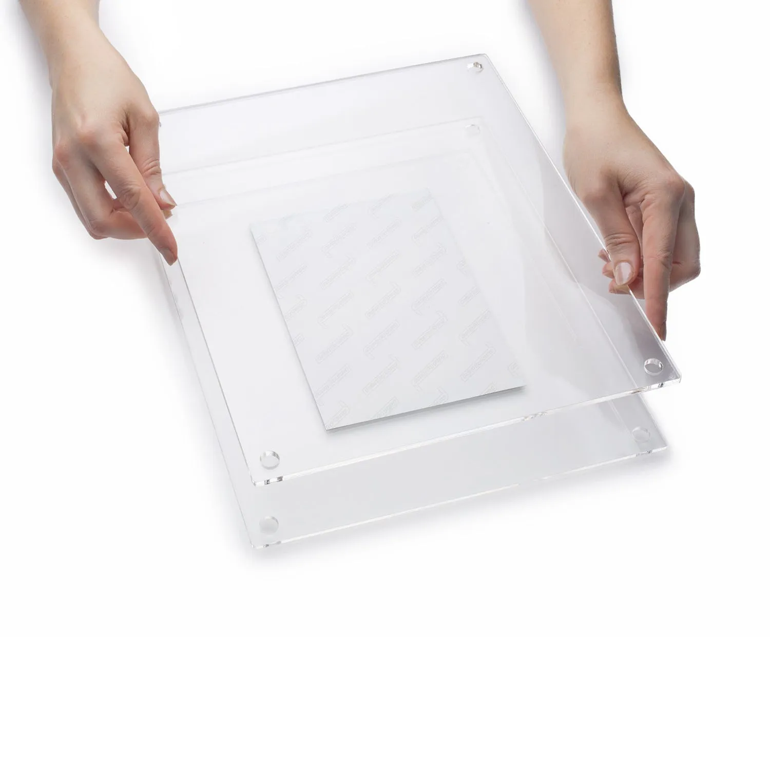 Triade Set of 3 Double Panel Float Frames [4010D-]