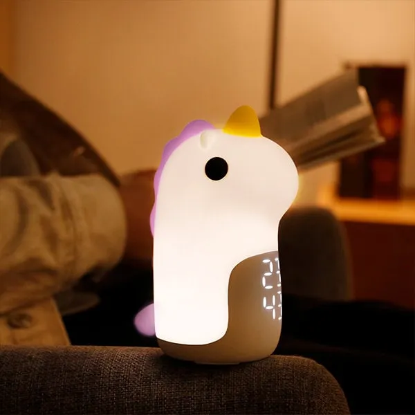Unicorn Night Light WIth Alarm Clock