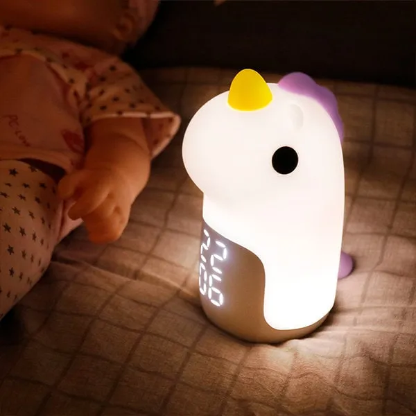Unicorn Night Light WIth Alarm Clock