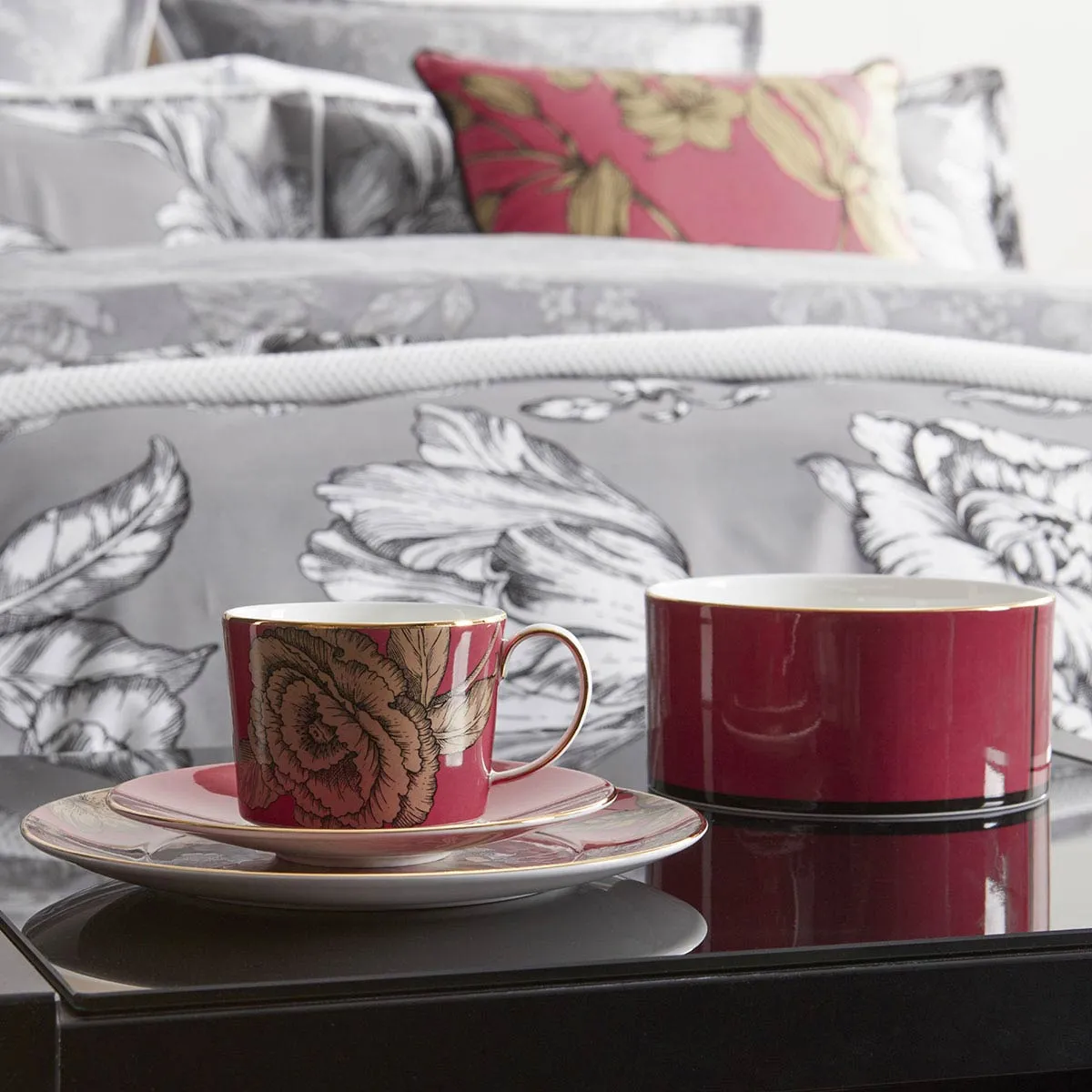 Vibrance Silver Quilt Cover Set By Wedgwood