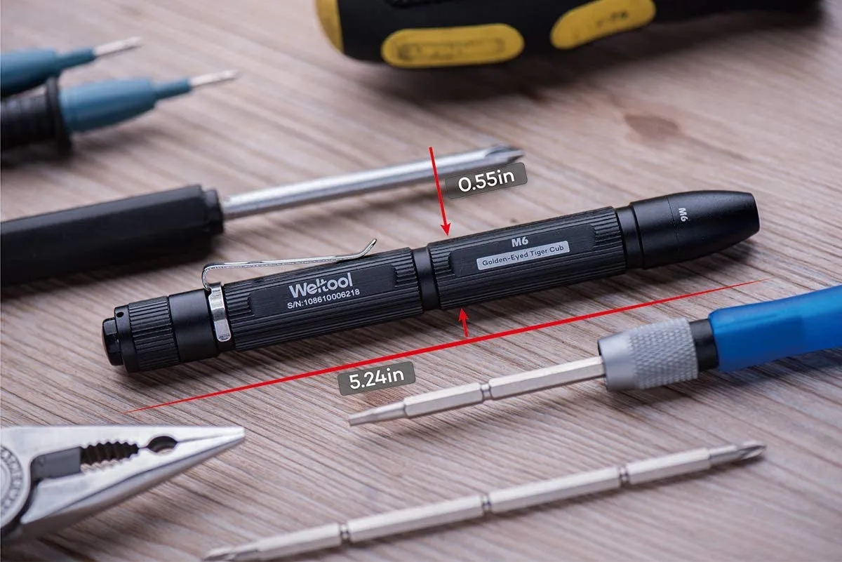 Weltool M6 Penlight Warm 3000k LED 1 x AAA Battery