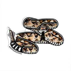 Western Diamondback Rattlesnake Sticker