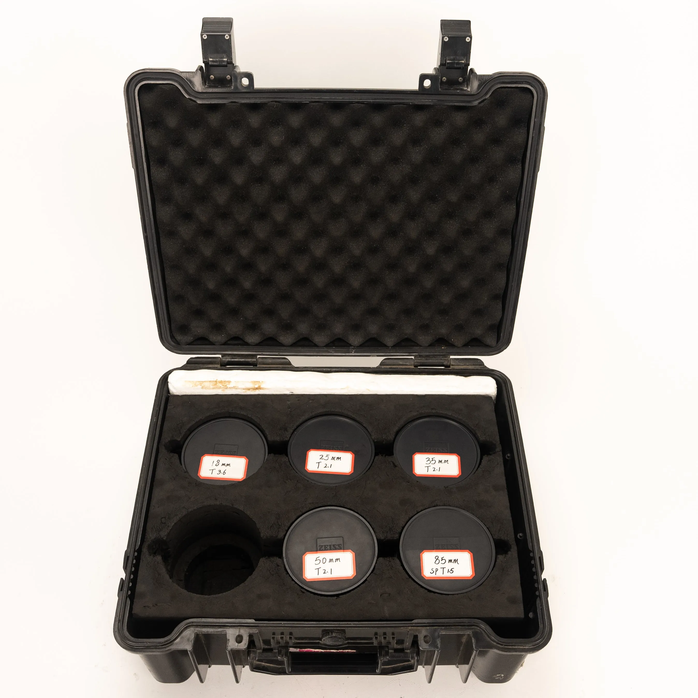 ZEISS CP.2 Lens Set 18mm 25mm 35mm 50mm 85mm Lens Set with EF mount   Case 3