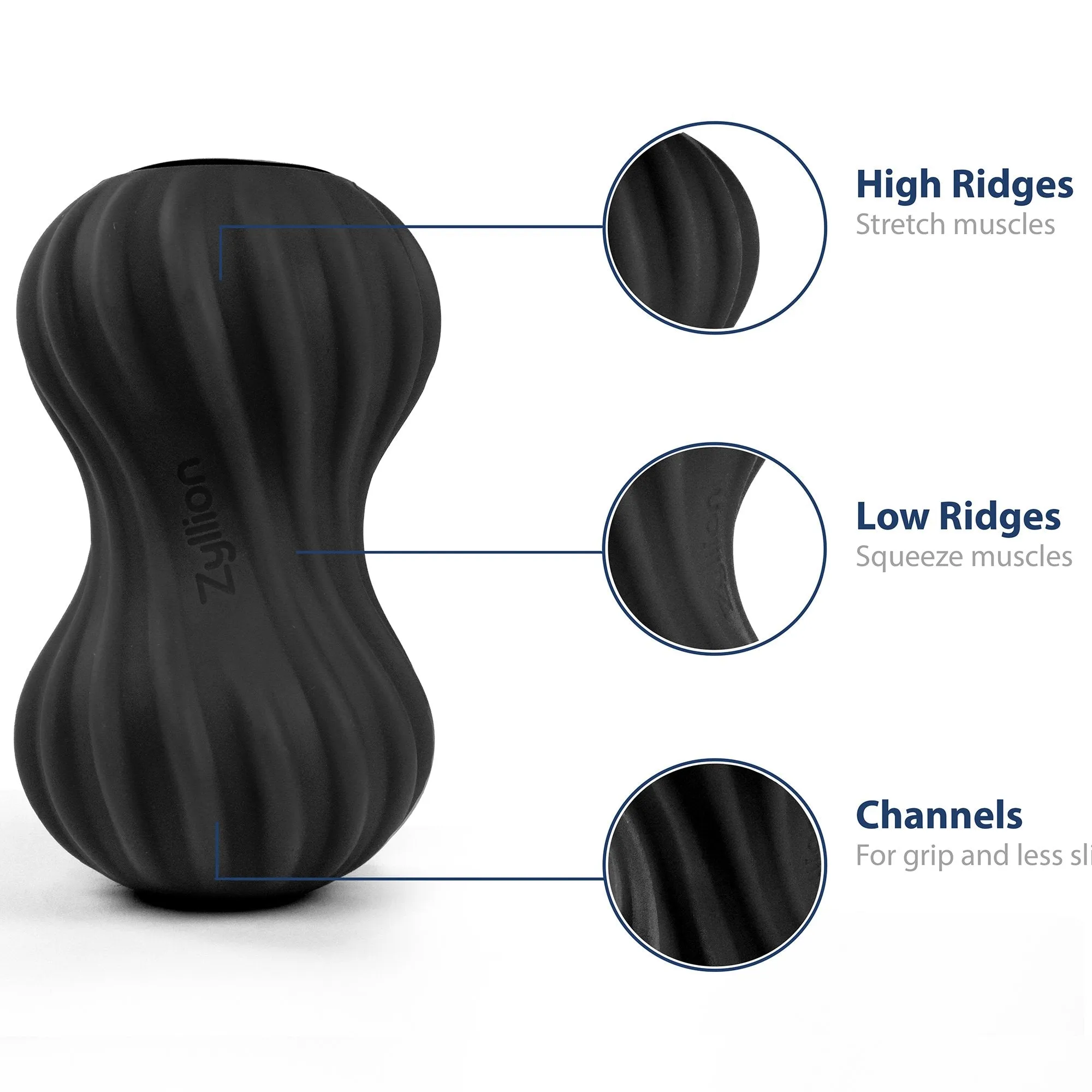 Zyllion Vibrating Peanut Massage Ball